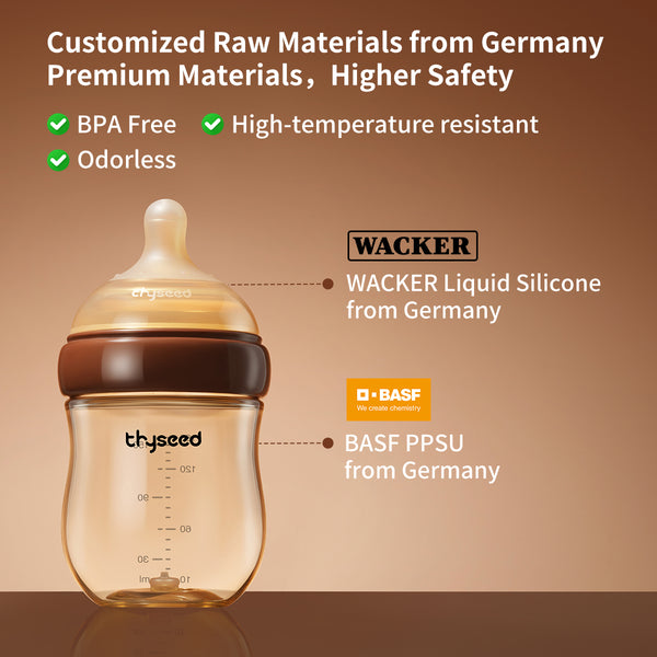 Thyseed Newborn Anti-colic Baby Bottle Teat